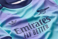 Camisa y Pantalones Cortos para Niños Arsenal Third 24/25 Con Medias