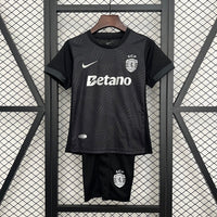 Camiseta y Pantanoles Cortos Niño Sporting  edición especial 25/26