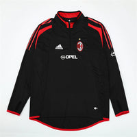 Camiseta de entrenamiento retro de manga larga del Milan 04/05
