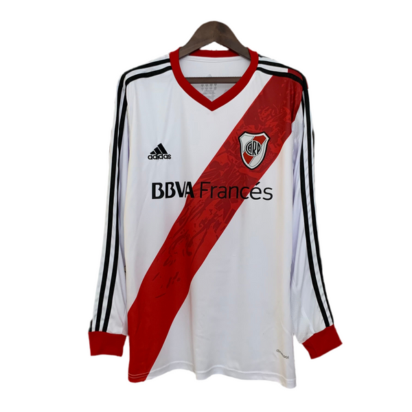 Camiseta Retro River Plate Home 13/14 - Manga Larga