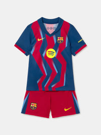 Camisa e Pantalones Cortos para Niño FC Barcelona Fourth 25/26