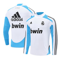 Camiseta de entrenamiento retro de manga larga del Real Madrid 12/13