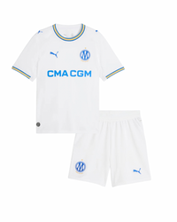 Camiseta y Pantalones Cortos para Niños Olympique de Marseille Home 26/27