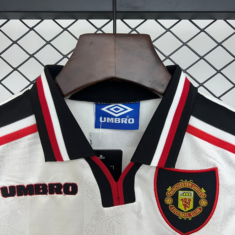 Camiseta y Pantalones Cortos para Niño Manchester United Retro 97/98