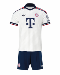 Camiseta y Pantalones Cortos para Niños Bayern de Múnich Away 26/27