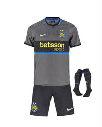 Camiseta y Pantalon Corto para Niño Inter Third 26/27 - Con Medias