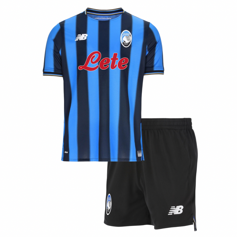 Camisa y Pantalones Cortos para Niños Atalanta Home 25/26