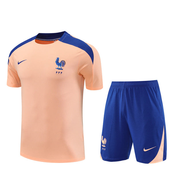 Camiseta y Pantalón corto de Entrenamiento Francia 25/26