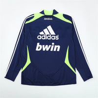 Camiseta de entrenamiento retro de manga larga del Real Madrid 12/13