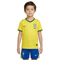 Camisa e Pantalones Cortos para Niño Brasil Home 26/27