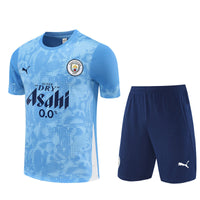 Camisa e Pantalones Cortos para Niños Manchester City 25/26