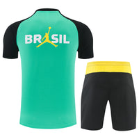 Camisa e Pantalones Cortos para Niño Brasil 26/27