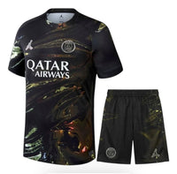 Camisa e Pantalones Cortos para Niños PSG Jordan Night Edition 25/26