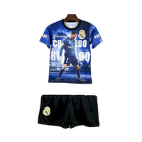 Camiseta y Pantalones Cortos Niños Real Madrid Cristiano Ronaldo 25/26