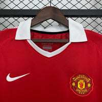 Camiseta Manchester United Retro Home 10/11