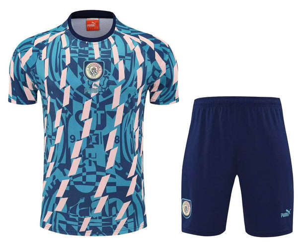 Camiseta y Pantalones Cortos Manchester City 25/26