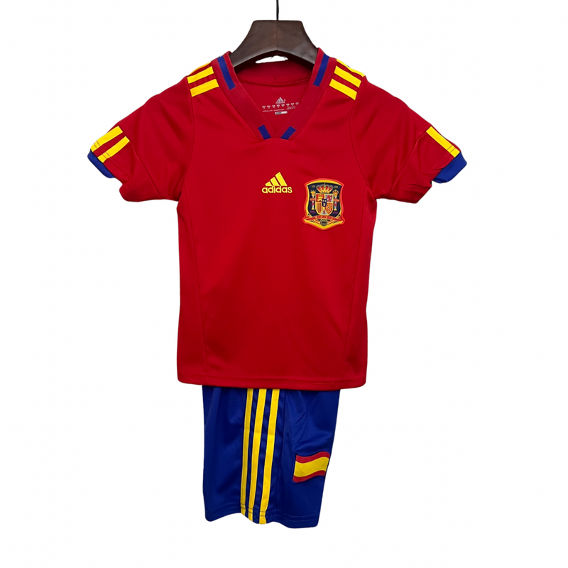 Equipación Selección España Home para Niño retro 2010