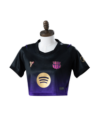 Camiseta Barcelona Away 26/27 Mujer Cropped