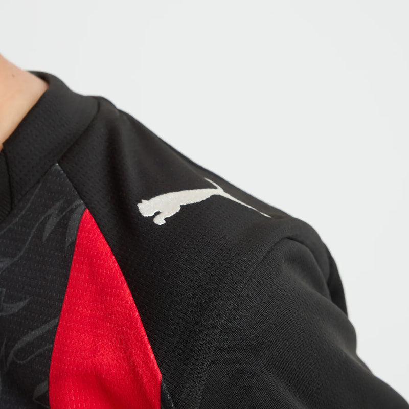 Camiseta y Pantalon Corto para Niño AC MILAN Home 25/26 - Con Medias