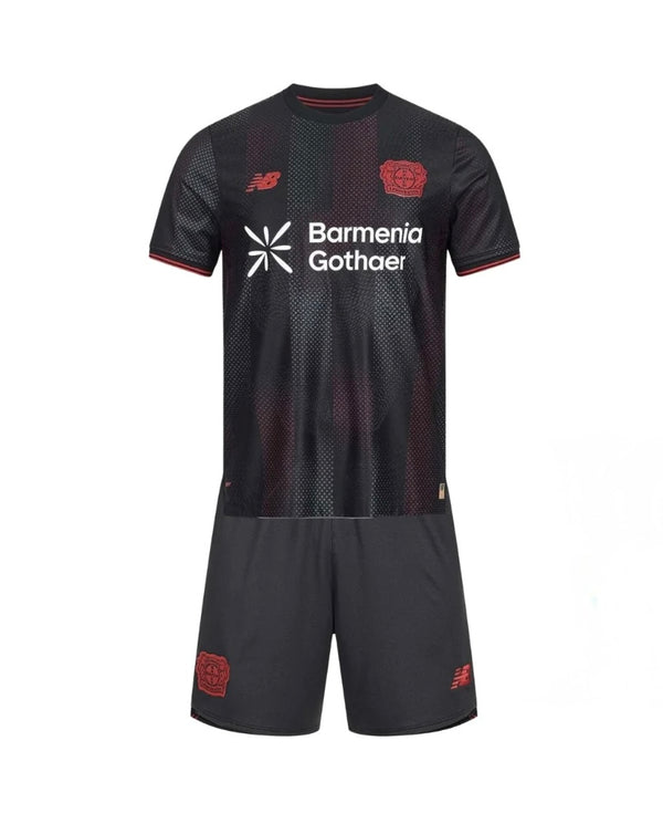 Camiseta y Pantalones Cortos para niño Bayer Leverkusen Home 25/26