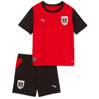Camiseta y Pantalon Corto para Nino Austria Home 26/27