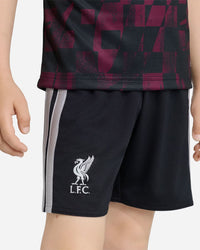 Camiseta y Pantalones Cortos para niños Liverpool Third 26/27