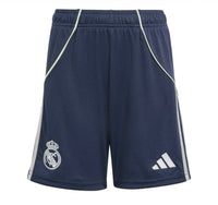 Camiseta y Pantalones Cortos Niños Real Madrid Away 25/26