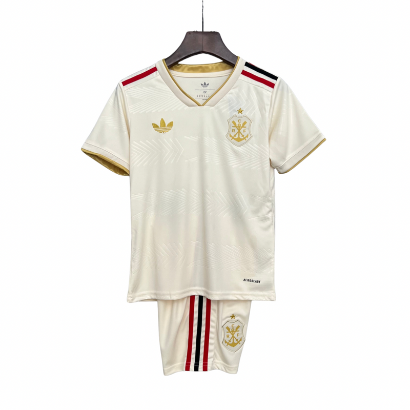 Camiseta y Pantalón Corto Niño Flamengo Third 25/26