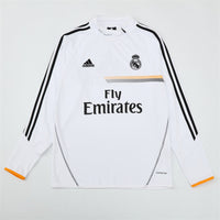 Camiseta de entrenamiento retro de manga larga del Real Madrid 13/14