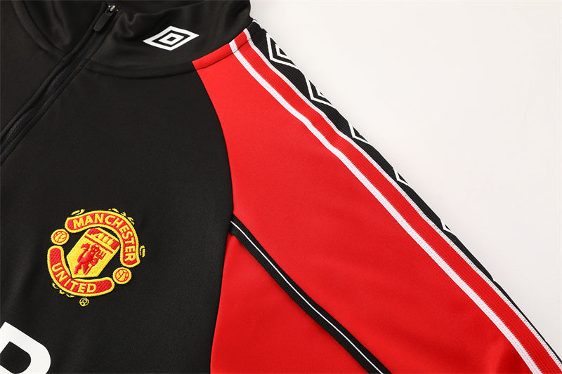Camiseta de entrenamiento retro de manga larga del Manchester United 98/99