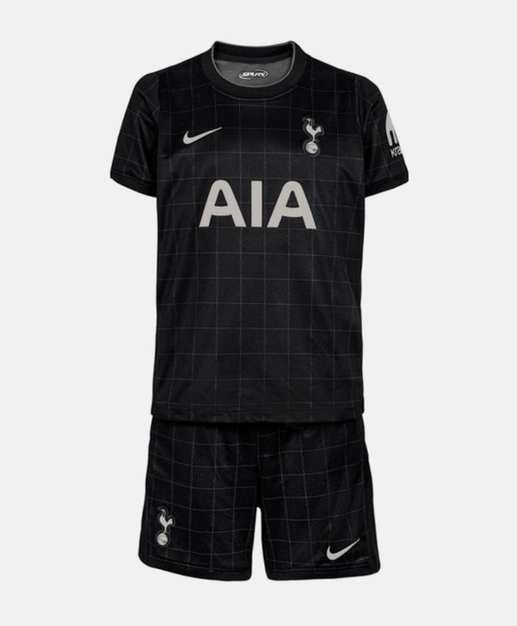 Camiseta y Pantalones Cortos para Niños Tottenham Hotspur Away 25/26
