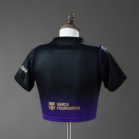 Camiseta Barcelona Away 26/27 Mujer Cropped