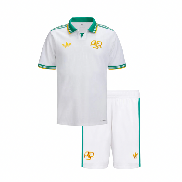 Camisa y Pantalones Cortos para Niños Roma Away 25/26