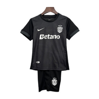 Camiseta y Pantanoles Cortos Niño Sporting  edición especial 25/26