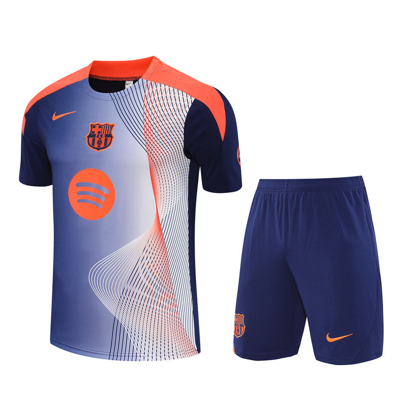 Camiseta y Pantalones Cortos FC Barcelona Niño 25/26