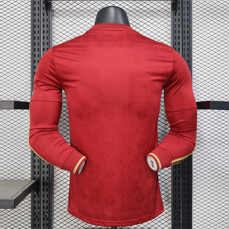 Camiseta Bayern de Múnich Home 24/25 Versión Jugador - Manga Larga