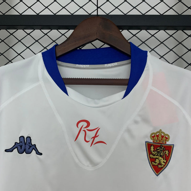 Camiseta Real Zaragoza Retro Home 01/02