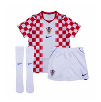 Camisa e Pantalones Cortos para Niño Croacia Home 26/27 - Con Medias