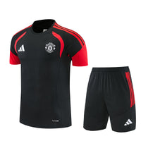 Camiseta y Pantalones Cortos para Niño Manchester United 26/27