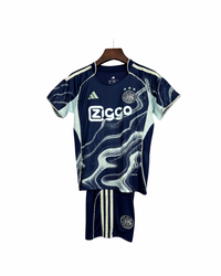 Camiseta y Pantalones Cortos para Niños Ajax Away 25/26