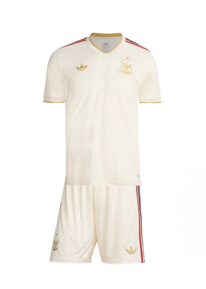 Camiseta y Pantalón Corto Niño Flamengo Third 25/26