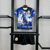 Camiseta y Pantalones Cortos Niños Real Madrid Cristiano Ronaldo 25/26