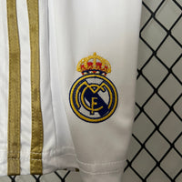 Camiseta y Pantalones Cortos Niños Real Madrid Home Retro 11/12
