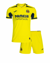 Camisetas y Pantalones Cortos Niños Villarreal Home 26/27