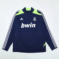 Camiseta de entrenamiento retro de manga larga del Real Madrid 12/13
