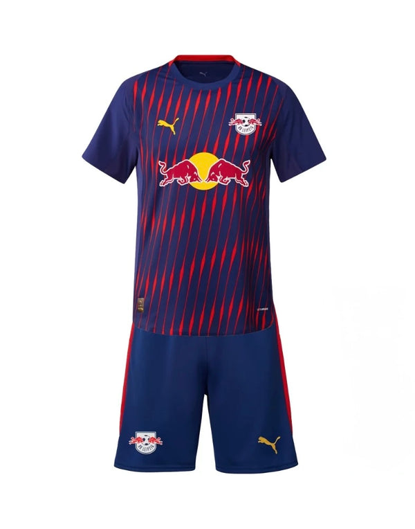 Camiseta y Pantalones Cortos para niño RB Leipzig Away 25/26