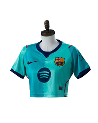 Camiseta Barcelona Third 26/27 Mujer Cropped