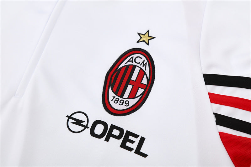 Camiseta de entrenamiento retro de manga larga del Milan 03/04