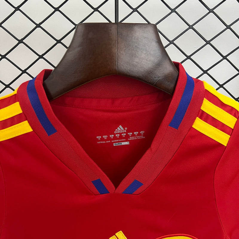 Equipación Selección España Home para Niño retro 2010