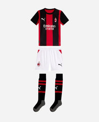 Camiseta y Pantalon Corto para Niño AC MILAN Home 26/27 - Con Medias